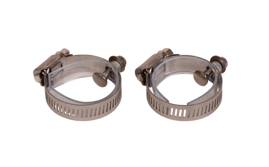 Mounting clamps for front Rack 